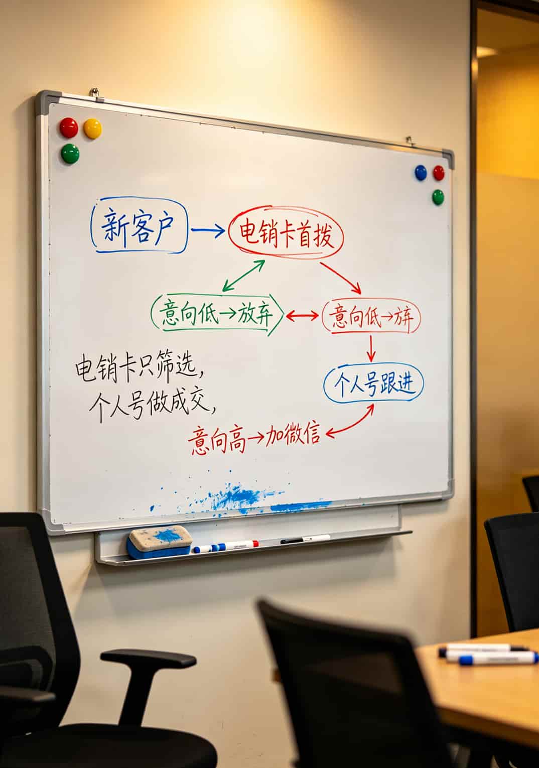 在郑州农业路蹲了仨小时,我把电信翼支付电销卡的账算明白了 电销卡+个人号混搭拨打流程图