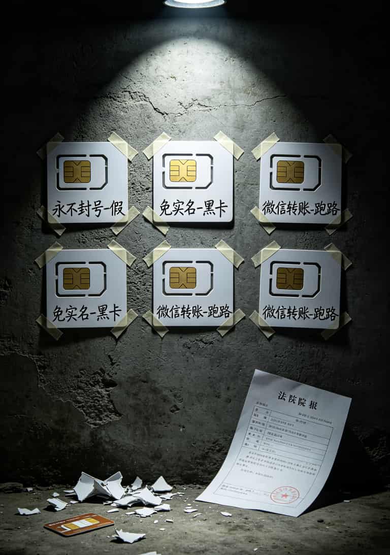 电销卡防封与省钱实战:上海电信官网没写出来的那些坑 七种危险电销卡警示图