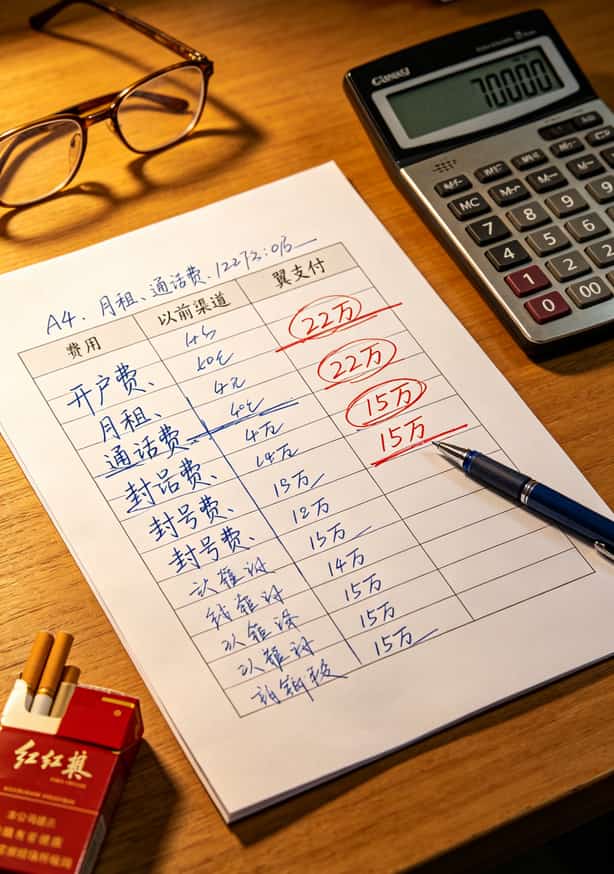 在郑州农业路蹲了仨小时,我把电信翼支付电销卡的账算明白了 三年电销卡费用对比表格,电信翼支付vs普通渠道