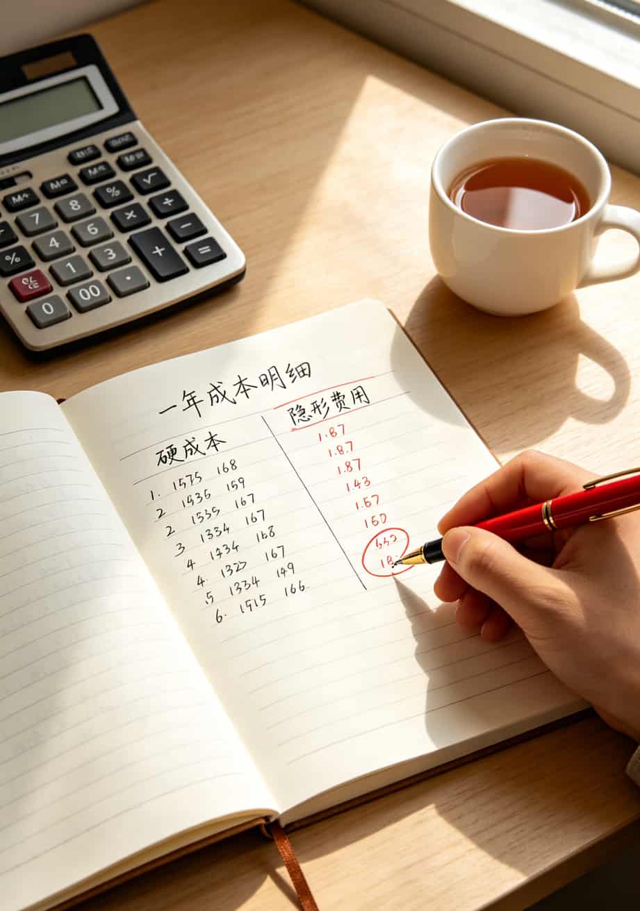 电销卡一年成本计算明细表