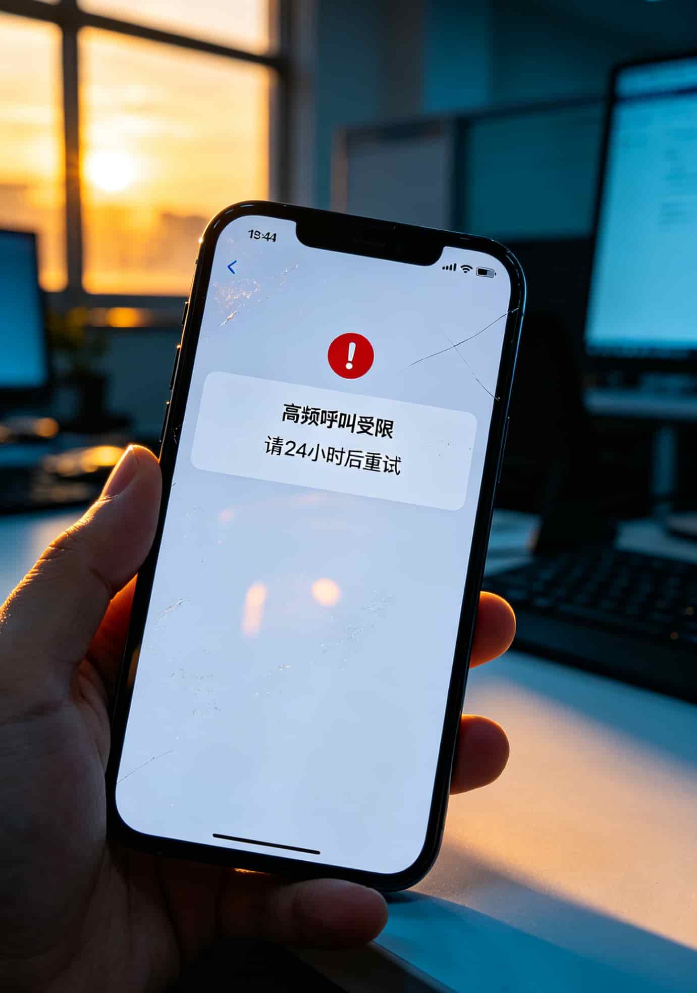 搜“电信400电话”前,先看这篇:8年电销人实测4款电销卡,省下9000块 电销卡封号提示截图,显示“呼叫受限”字样