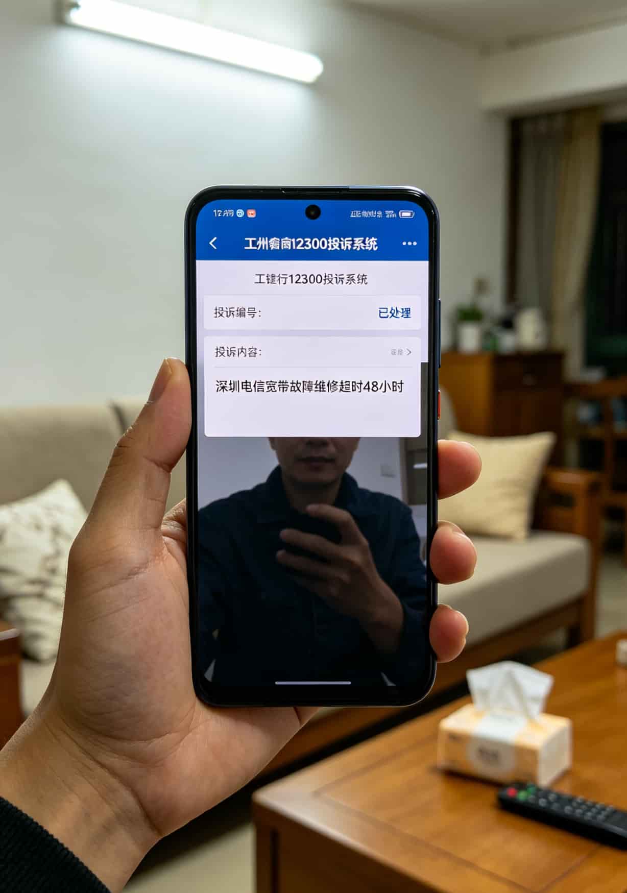 工信部投诉截图示例