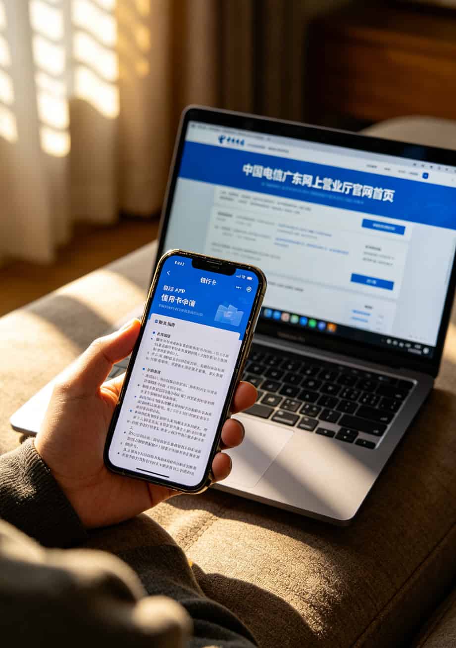 手机银行APP申请信用卡的界面截图，显示条款明细
