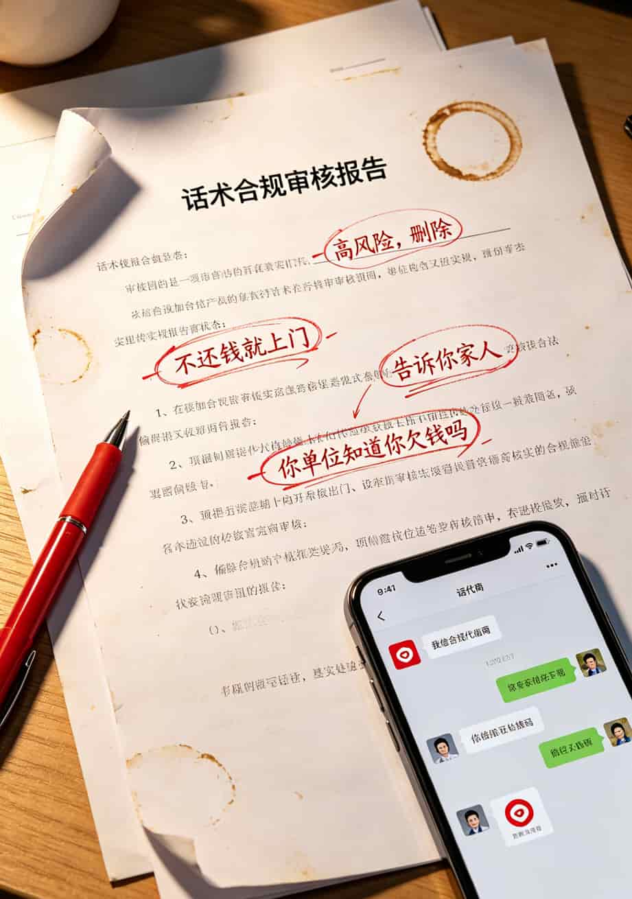 干了8年催收换了十几张卡,中电信电销卡到底值不值得办?直接说结论 中电信话术合规审核报告示例