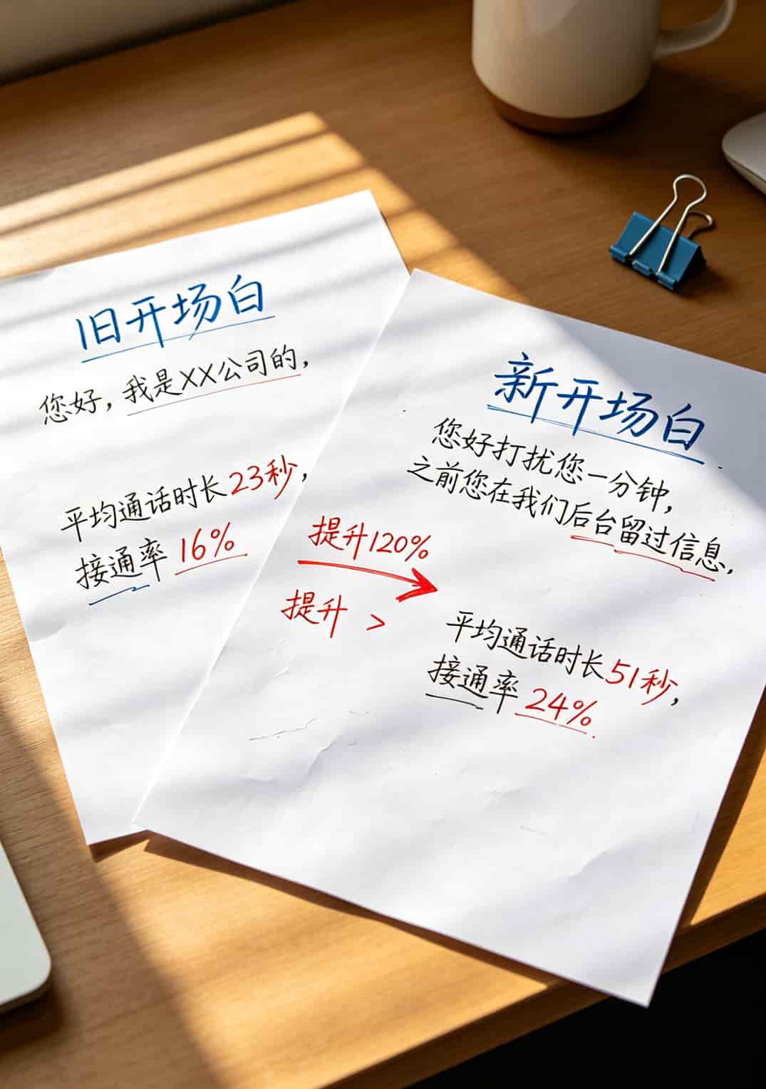 干电销第八年,我把家底都抖出来了:电信国际漫游怎么开通,还有那些卡商听了想打人的真话 电销开场白效果对比数据,新开场白vs旧开场白