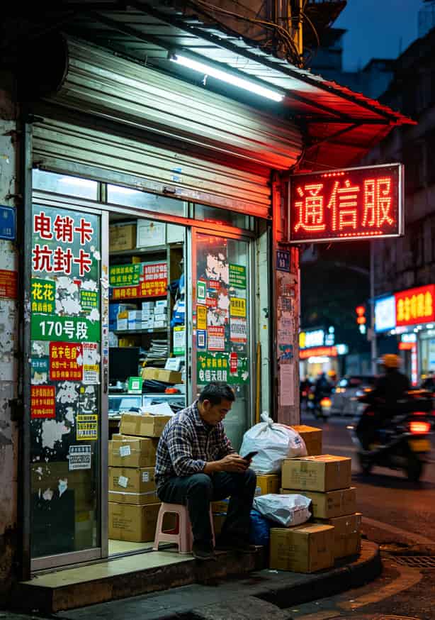 打了三年电销卡亏了六万块,一个电信客服电话把我捞上来了 南宁朝阳路电销卡小店实拍门面
