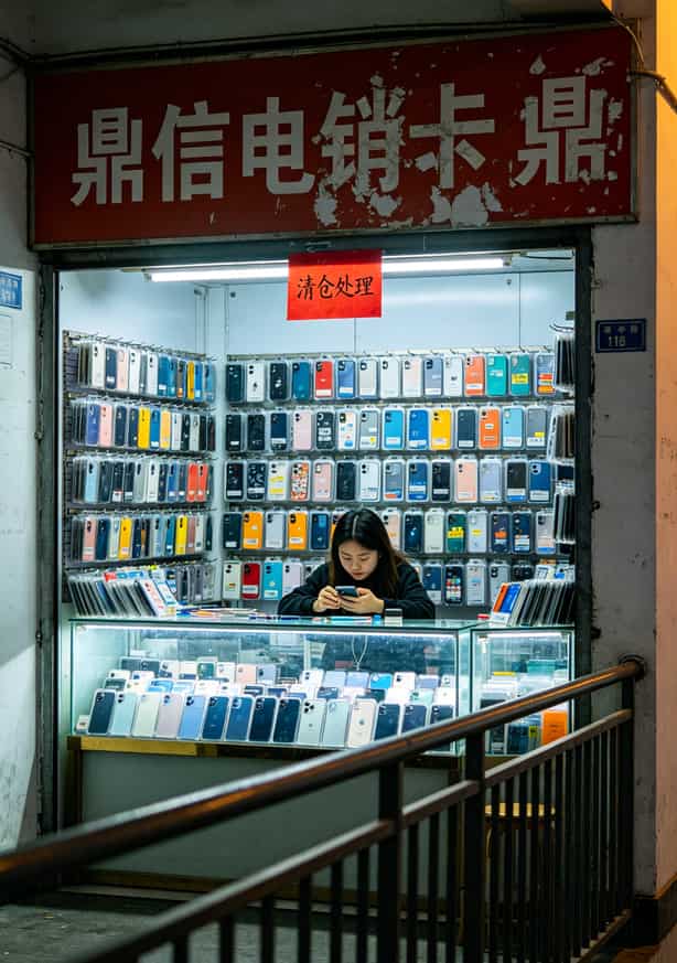 牛咡桥市场那家已经变成手机壳店的门面