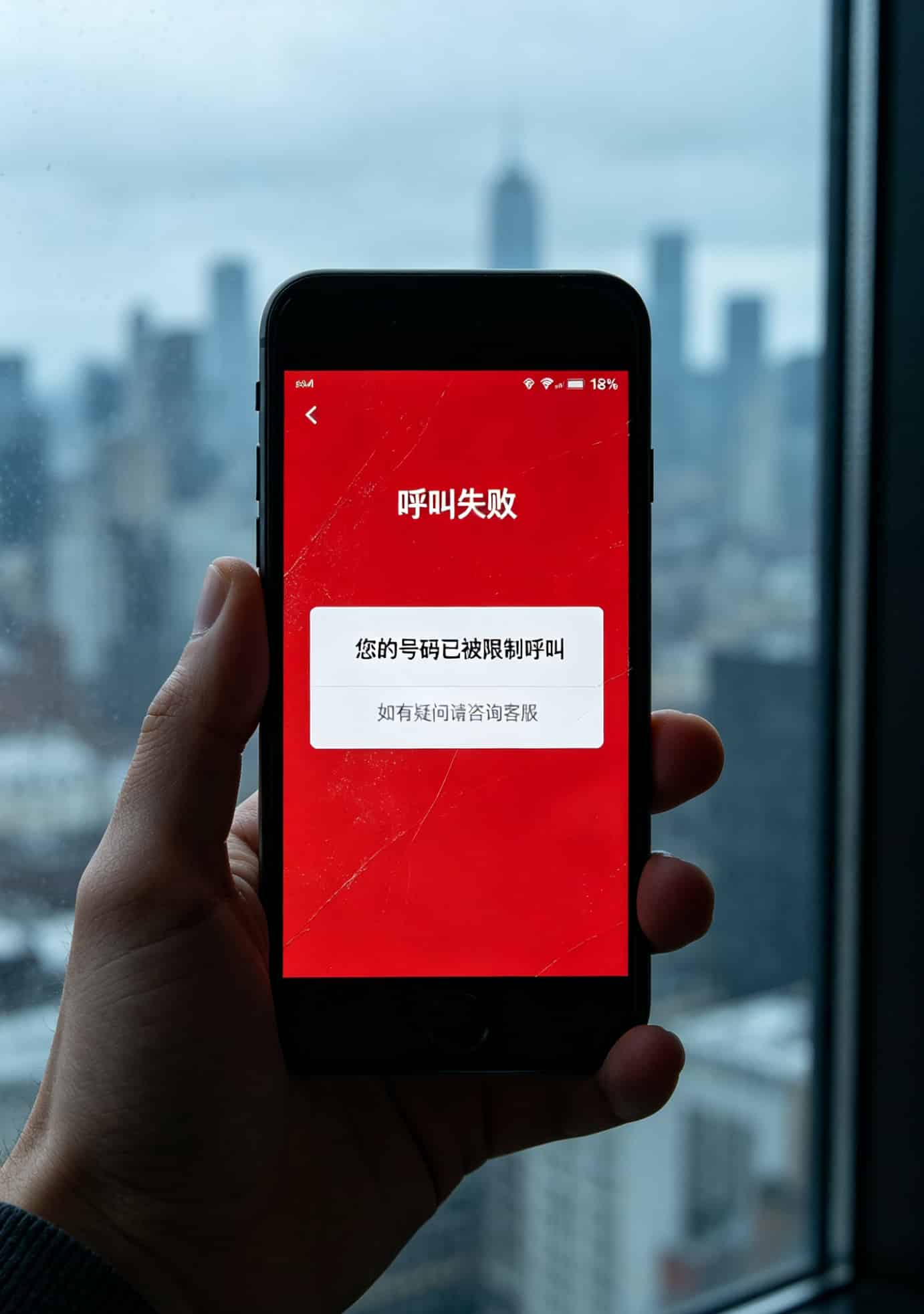 电信公司客服电话打不通?八年电销老炮含泪整理:这几种卡谁买谁傻 手机屏幕显示“您的号码已被限制呼叫”的截图