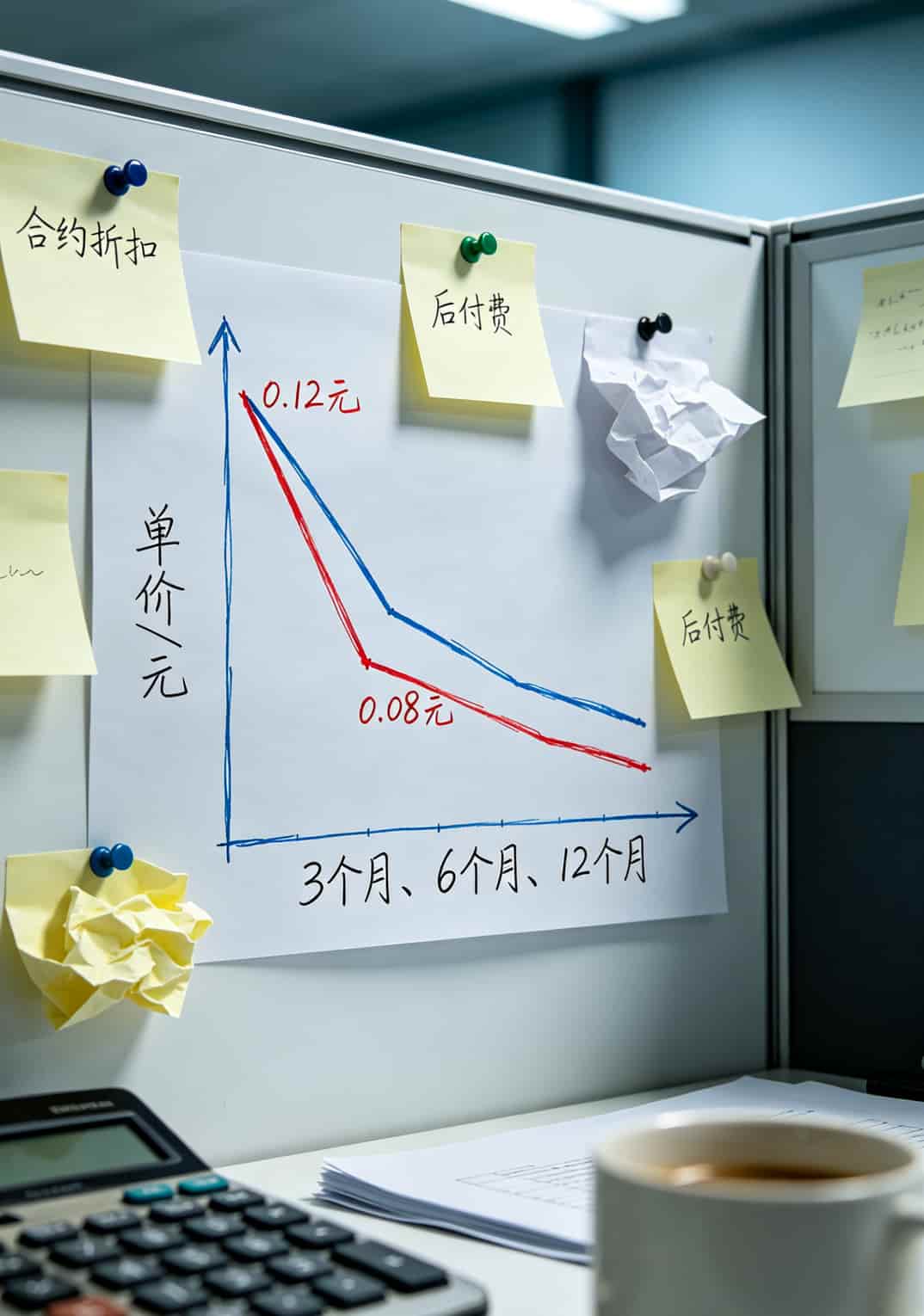 电销卡防封与省钱实战:上海电信官网没写出来的那些坑 不同合约期限的通话单价对比折线图