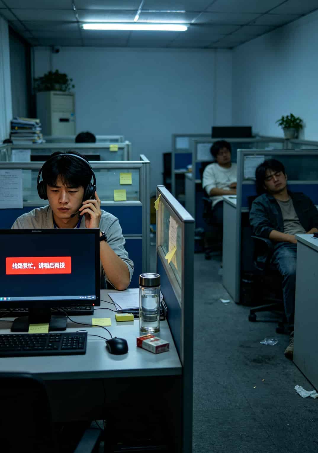 中国电信logo的电销卡,看牌子你就输了(附2025实测避坑) 共享线路与独享线路对比图