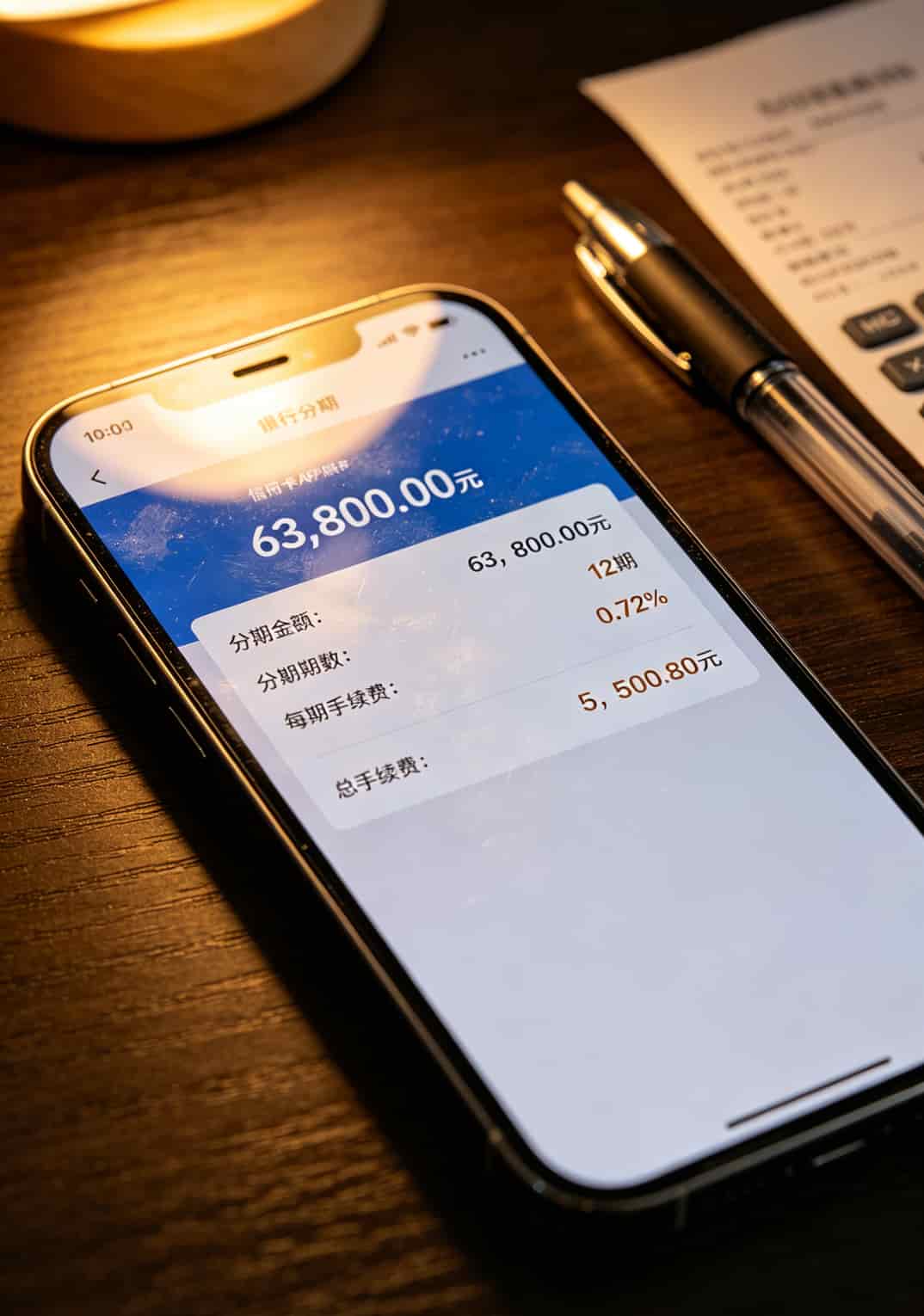 一个叫“电信接入点”的东西,让我干电销每月少赚2000块(附三个真实踩坑案例) 手机银行APP信用卡账单分期界面截图,显示分期金额和手续费