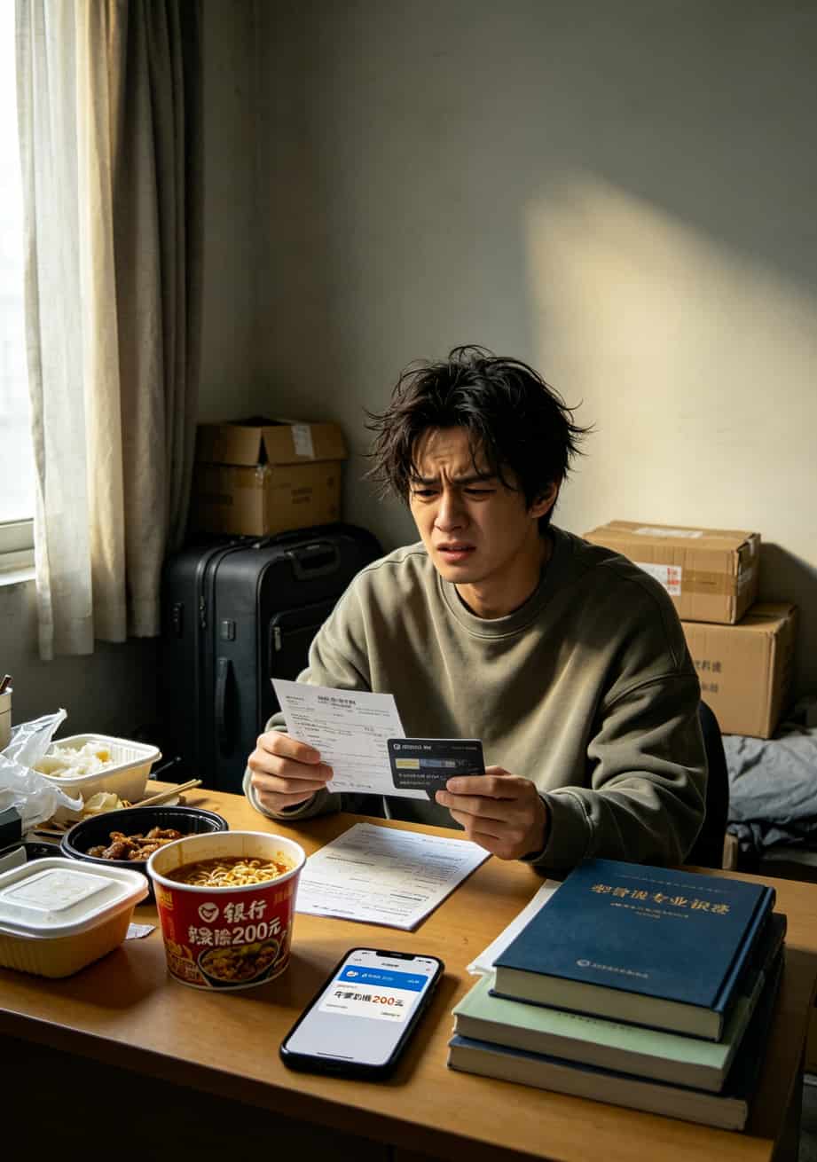 信用卡电销避坑指南:一个干过培训的老油条跟你说实话(附电信官网网上营业厅核实技巧) 大学生或年轻上班族查看信用卡账单,表情困惑