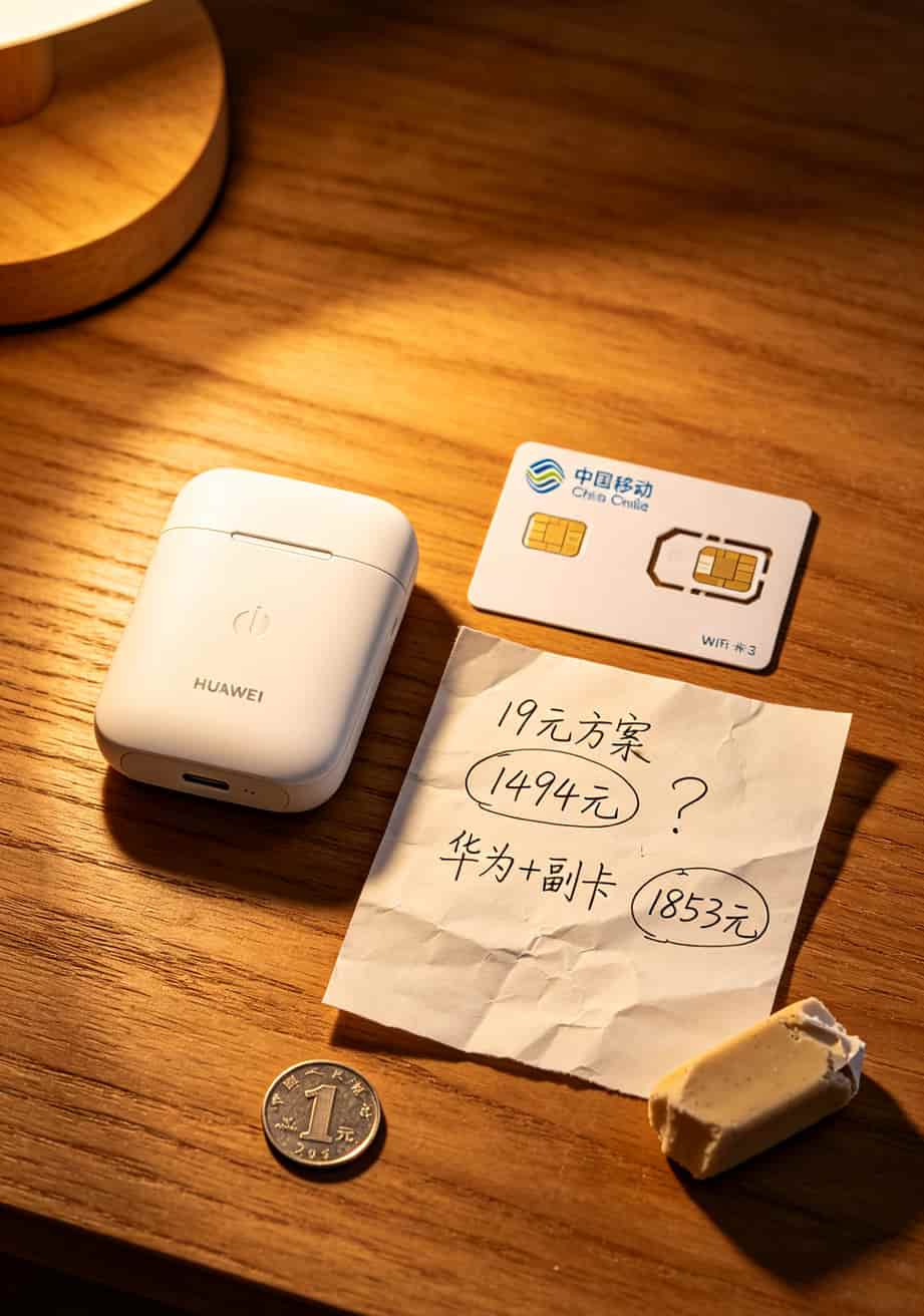 北京出租屋里摆放的随身WiFi设备