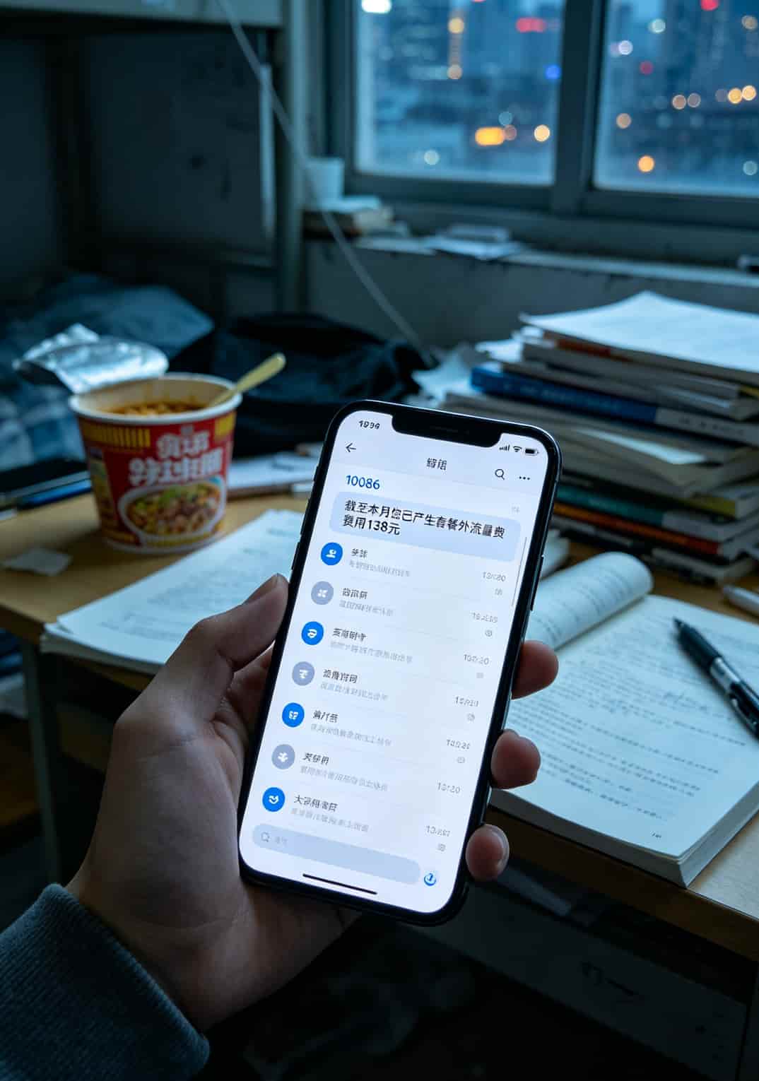 200g的流量卡怎么办理?我亏了200块才搞明白,这篇全说清楚 手机欠费短信截图,显示欠费138元