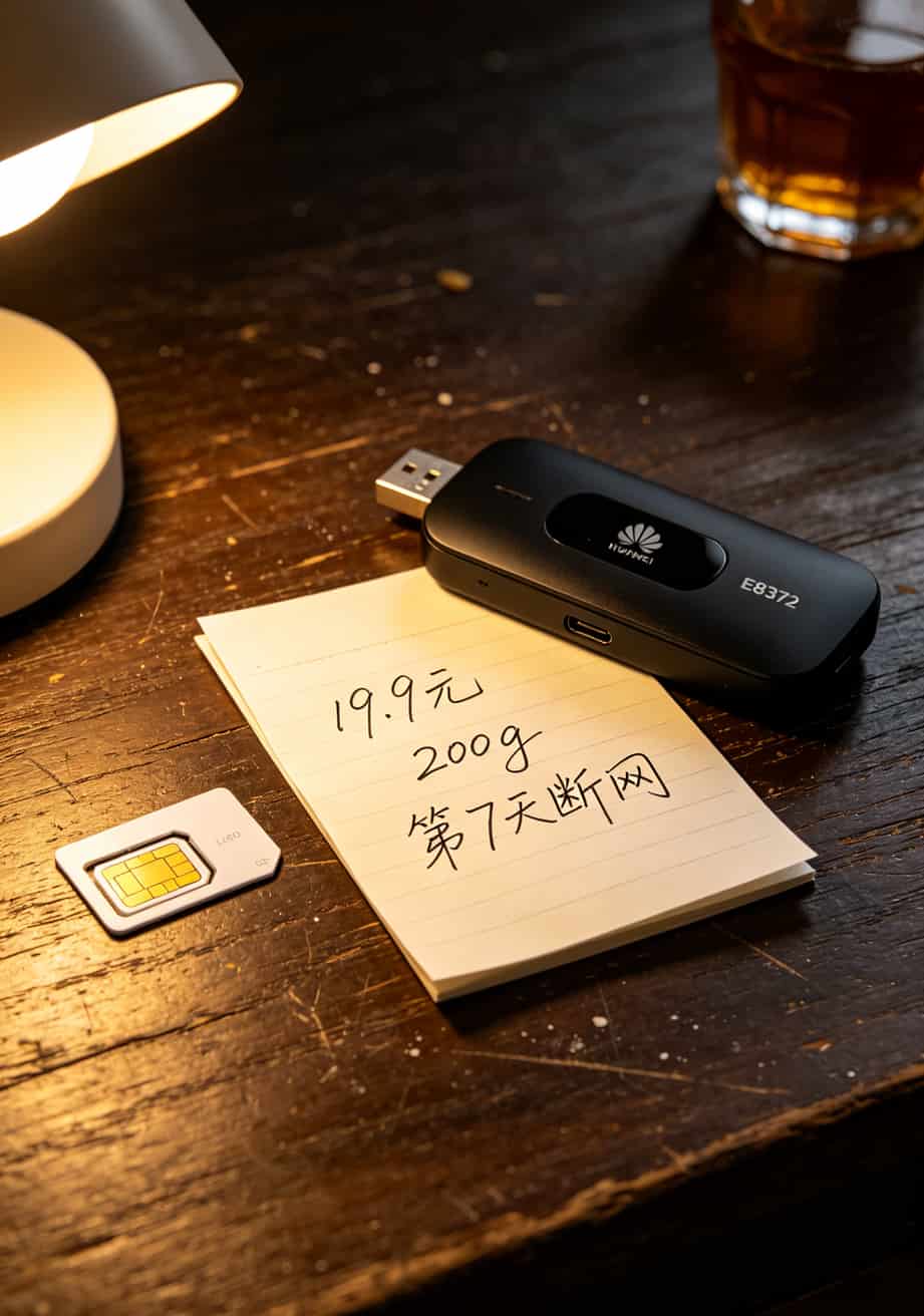 200g流量卡多吗可以用多久呢?我亏了2300块,总算把这事整明白了 200g流量卡和随身WiFi设备实物对比