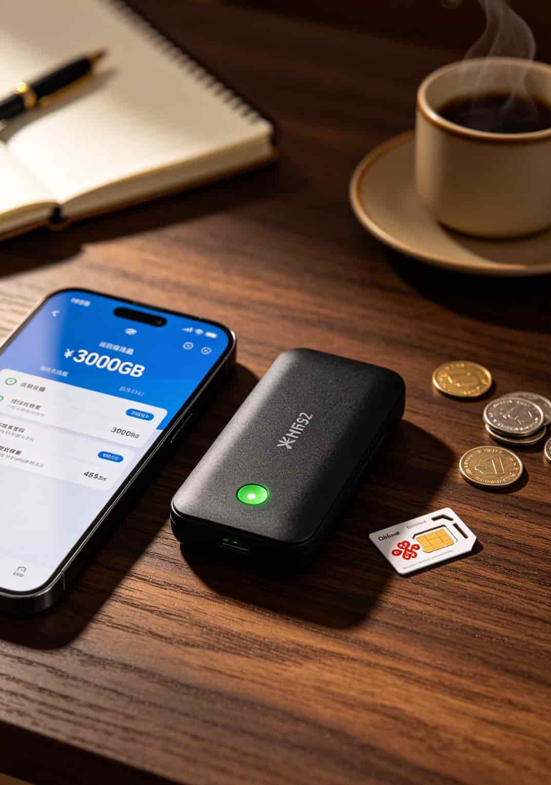中兴随身WiFi与手机流量套餐对比图