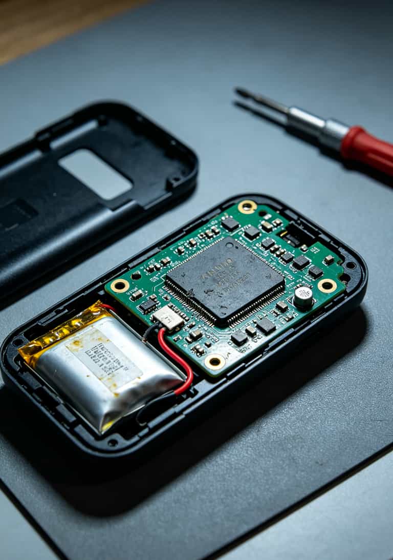 20g流量的卡到底够不够用?我废了四台随身WiFi才整明白 华夏HX-100连接手机后的网速测试截图,显示下载速度42Mbps