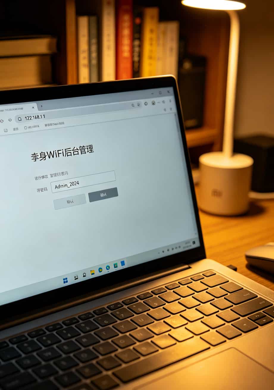 “20年流量卡”就是个笑话,我替你踩了4个月的坑才弄明白 随身WiFi后台管理页面,密码修改界面