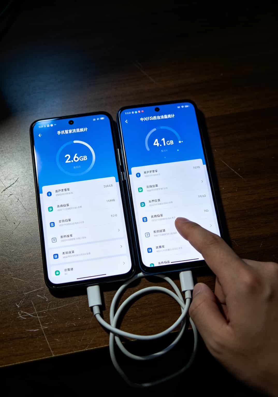 4g包年流量卡选择决策流程图，月用量决定包年还是月租