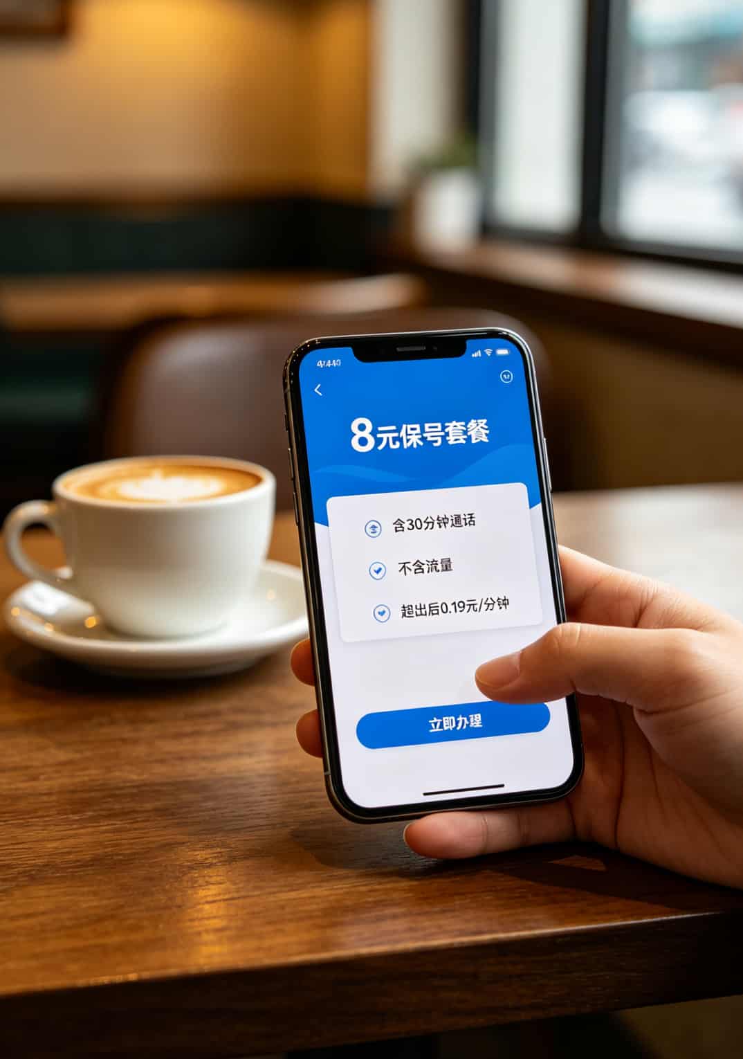 移动8元保号套餐办理页面