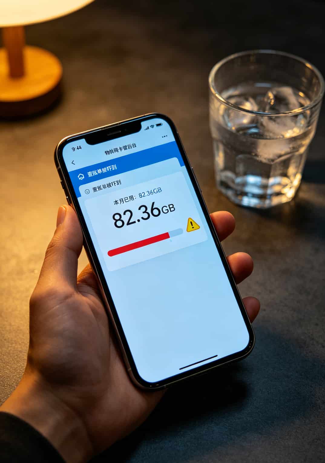 9999g流量卡千万别闭眼买!我踩过的坑你绕着走 物联网卡后台流量统计截图