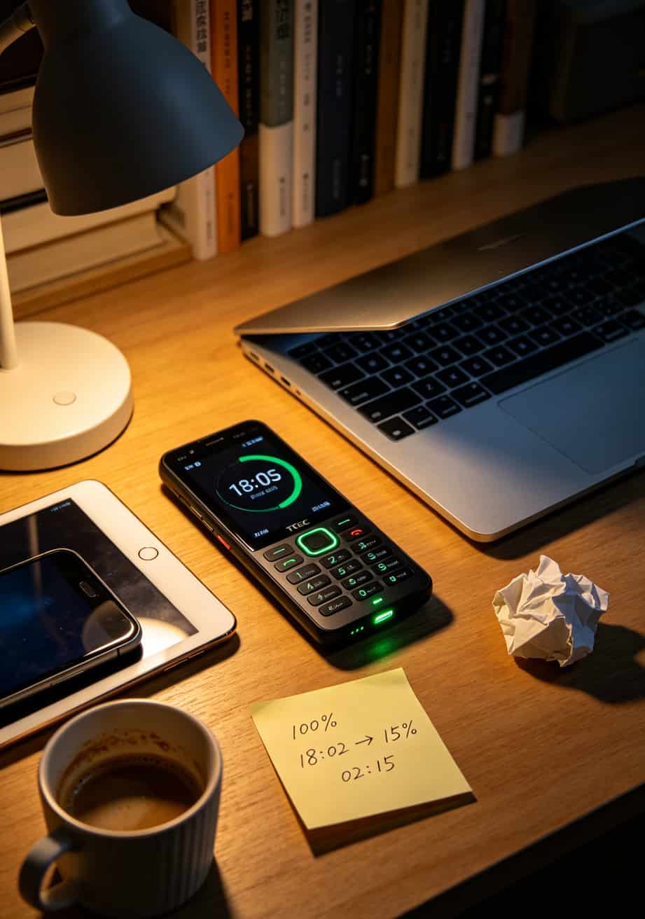 中兴U10S连接三台设备电量消耗实测数据