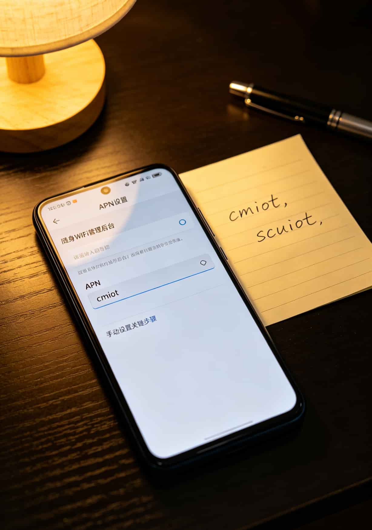 华为随身WiFi管理后台的APN设置页面截图