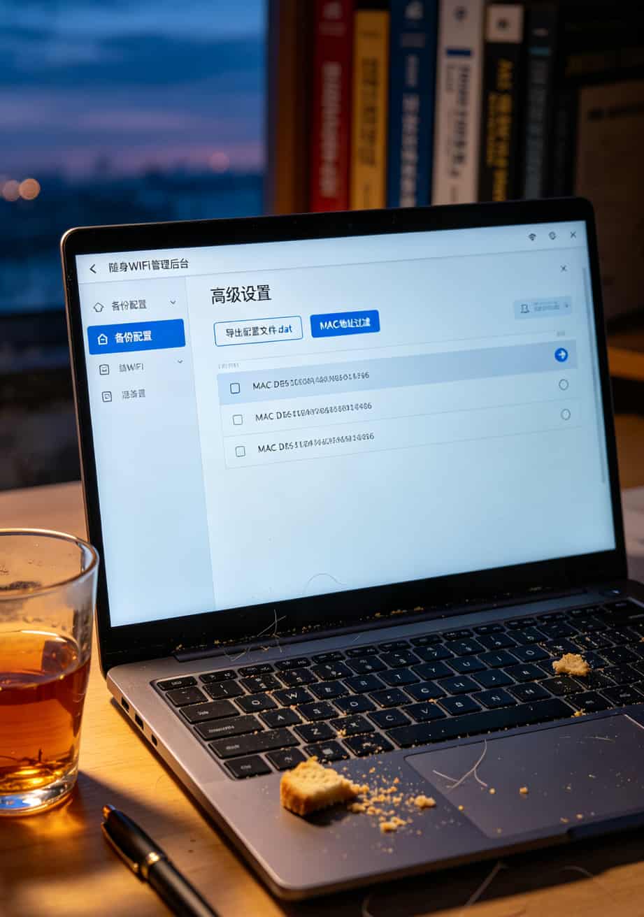 随身WiFi外壳发烫变形的实拍图