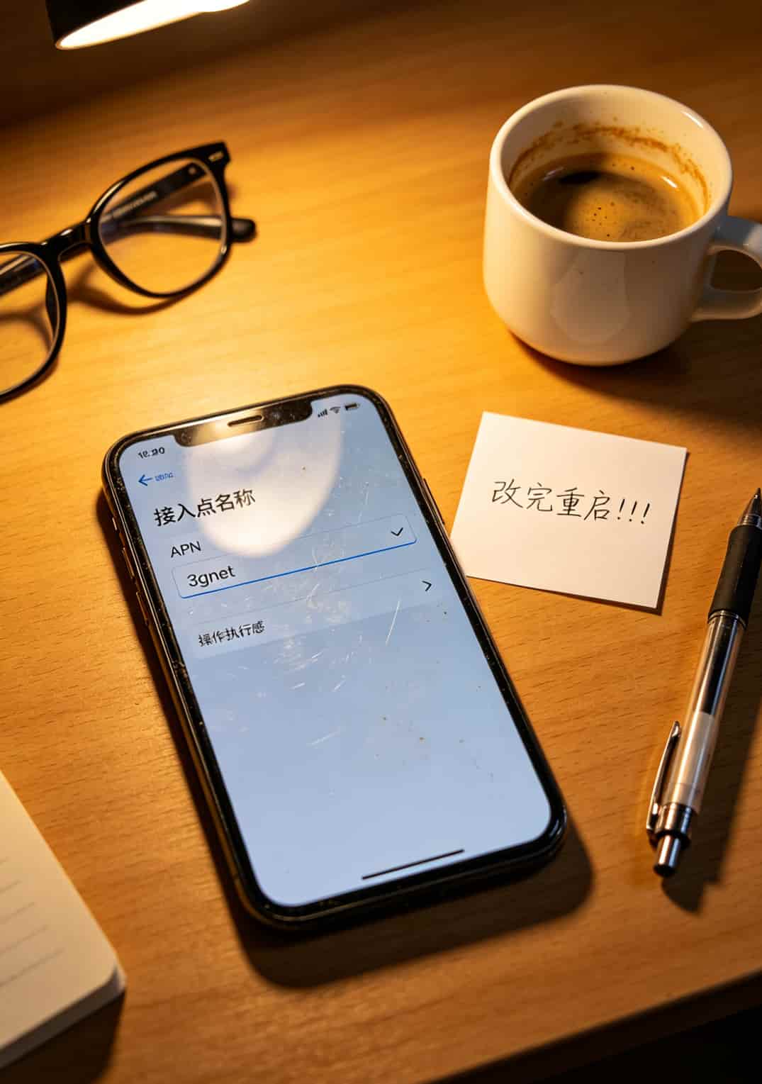 手机APN设置界面操作步骤