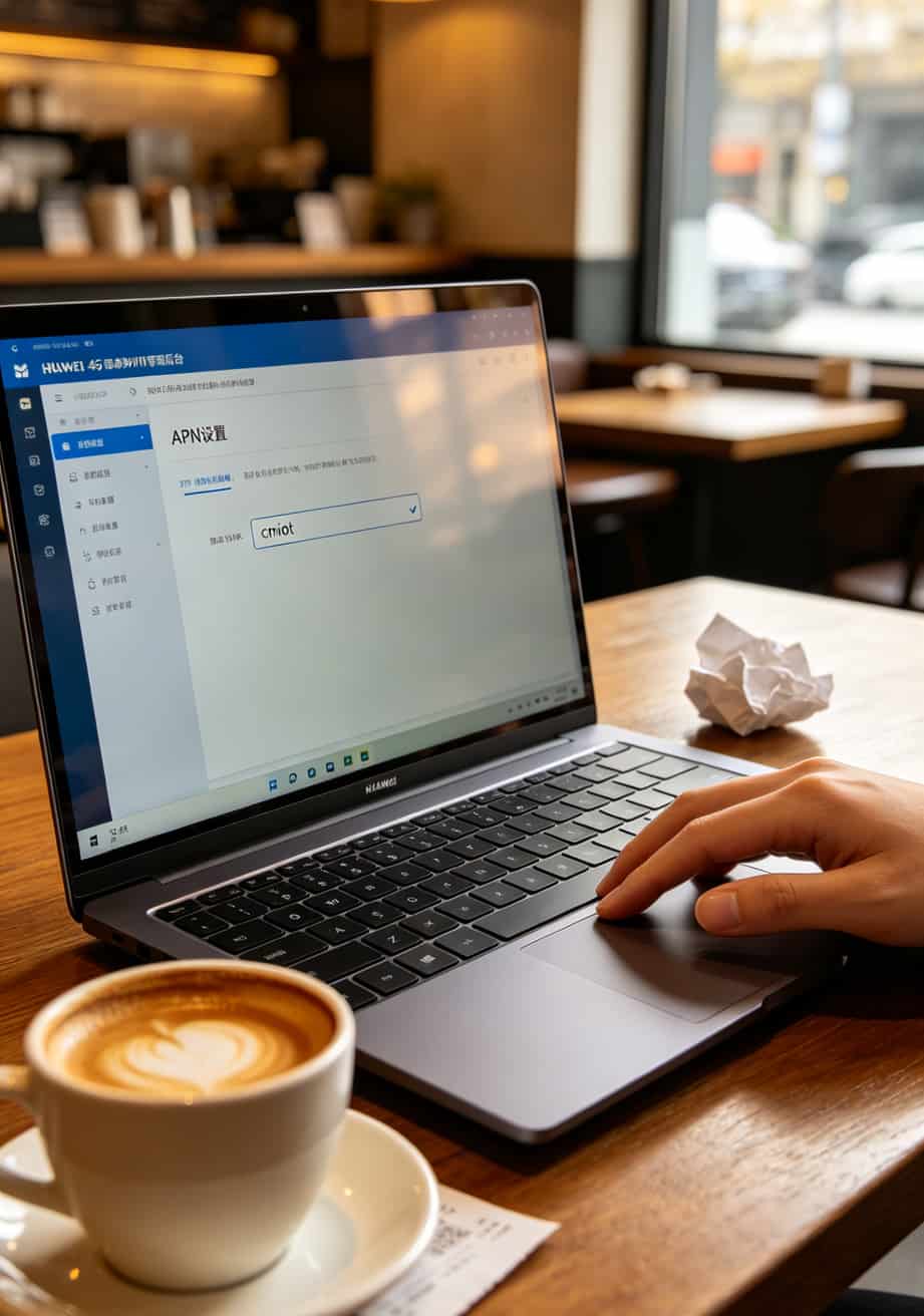 20260508_032820_包月流量卡最划算_final 华为5G随身WiFi管理后台APN设置界面