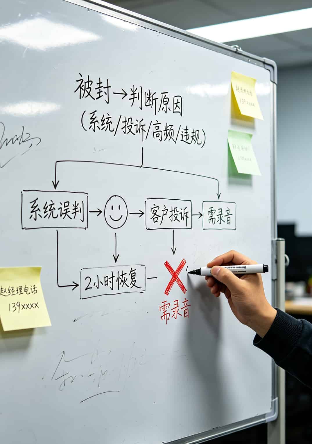 白金卡流量卡,别再被坑了!我8年踩坑换来的15条铁律 白金卡流量卡被封后的申诉流程示意图