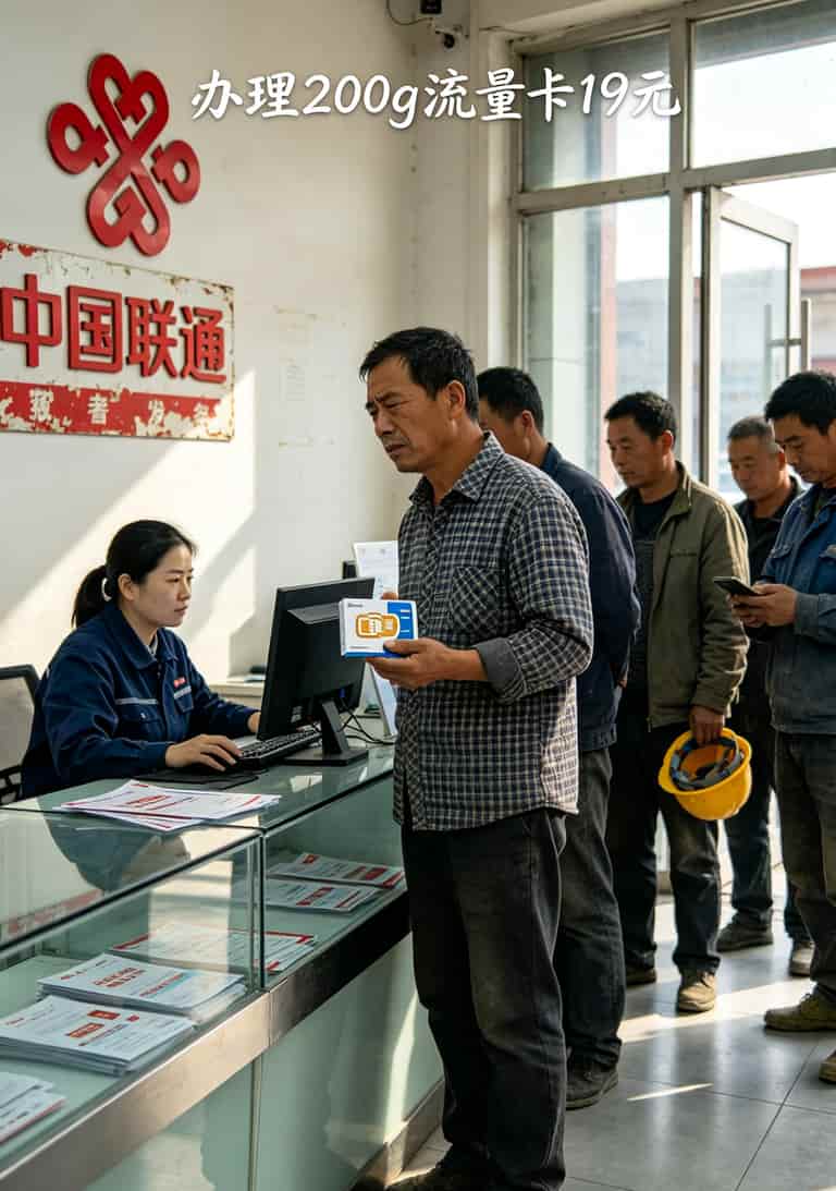 200G流量19元?我拿华为随身WiFi试了三个月,欠费67块,告诉你真相 深圳联通营业厅排队销户的场景