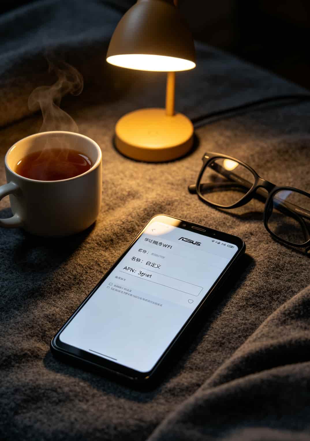 华硕随身WiFi后台APN设置界面
