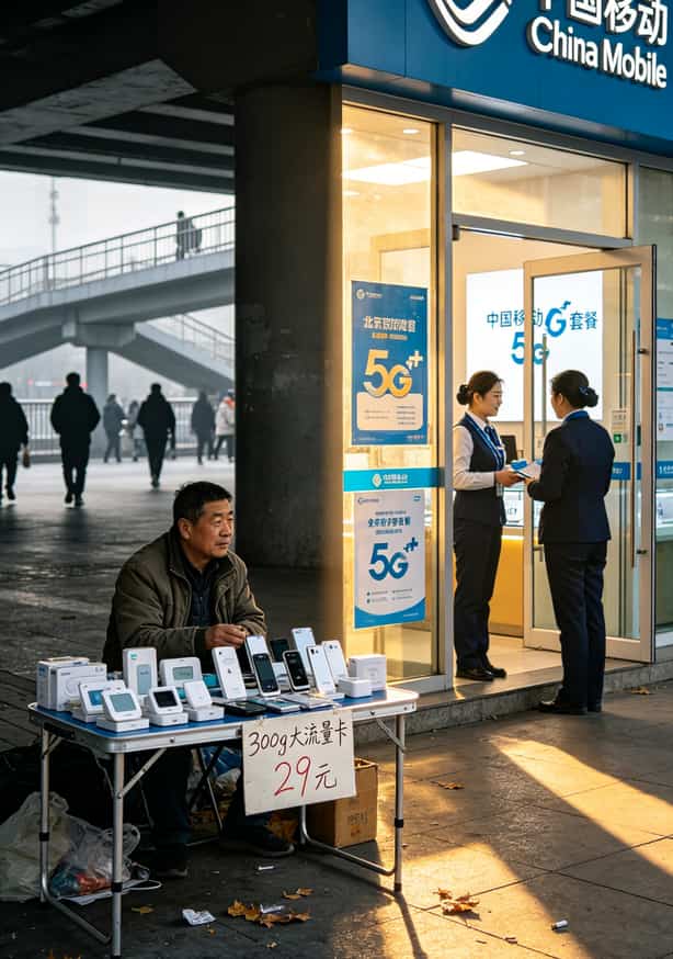 北京办300g大流量卡,我被坑了三次才敢写这篇(内附避坑清单) 北京街头办理随身WiFi的地摊和营业厅对比