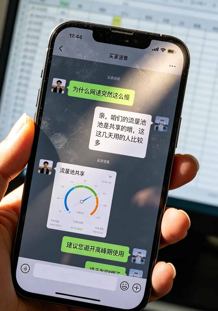 不限流量卡免费申请前先看这篇,我花了半年替你踩完了所有坑 手机Speedtest测速结果界面,显示下载46Mbps上传12Mbps