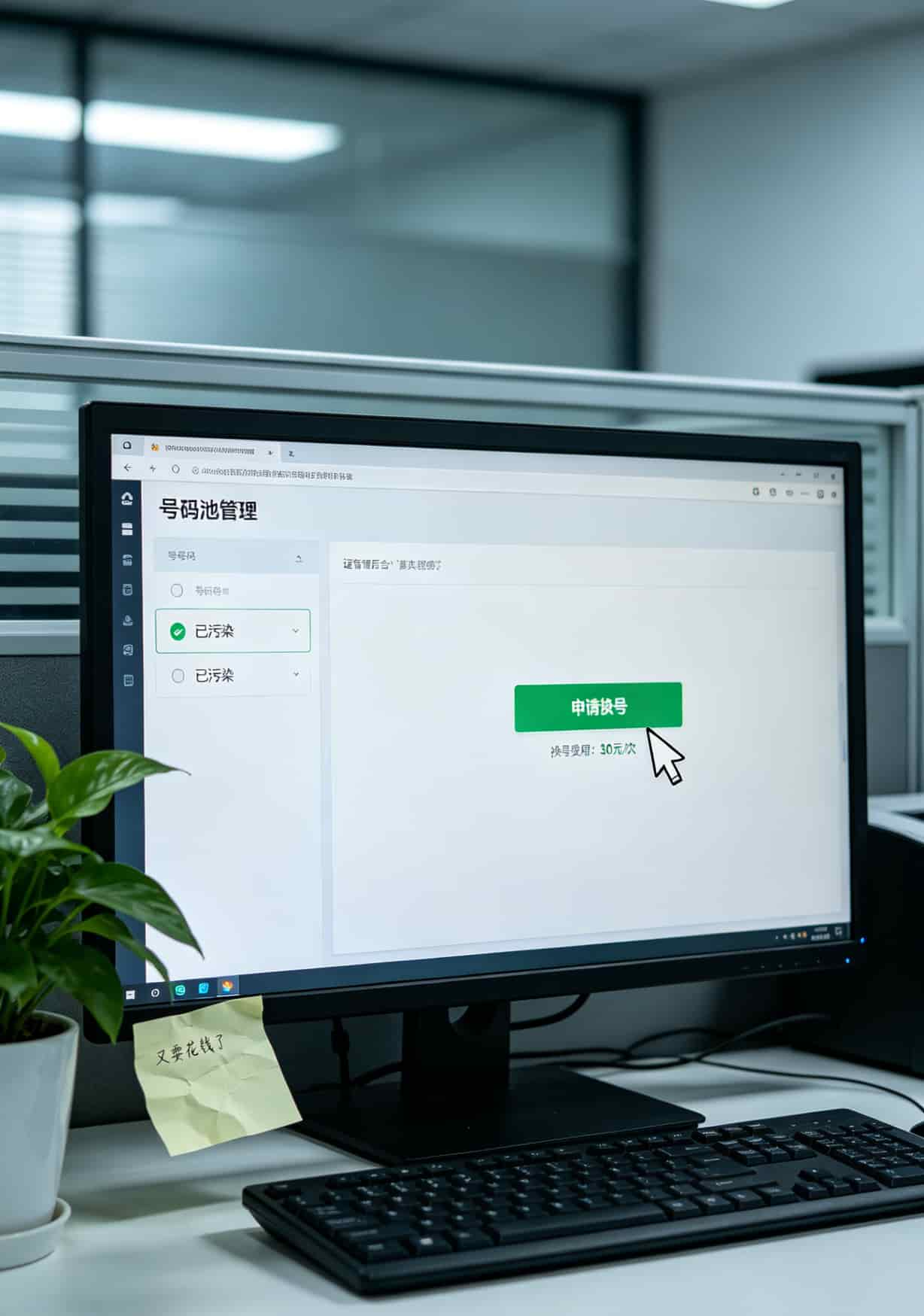 白金卡流量卡,别再被坑了!我8年踩坑换来的15条铁律 白金卡流量卡后台换号操作界面