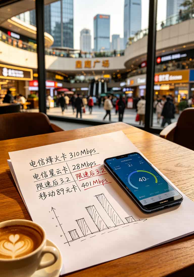 华为5G随身WiFi到底配哪个电信卡流量包月套餐?踩坑5次亏了200块,这篇给你抄作业 广州城中村握手楼外景,华为5G随身WiFi放在三楼窗台,手机显示90Mbps测速结果