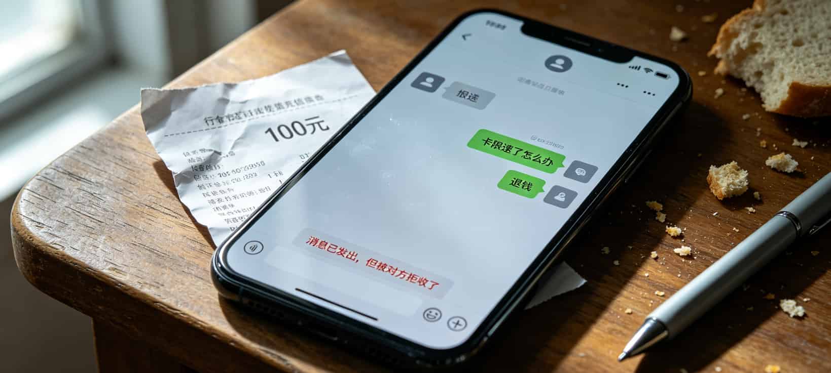 华为随身WiFi搭配9元月租流量卡电信,我踩了6个坑才敢说真话 消费者与主播客服聊天记录显示被拉黑