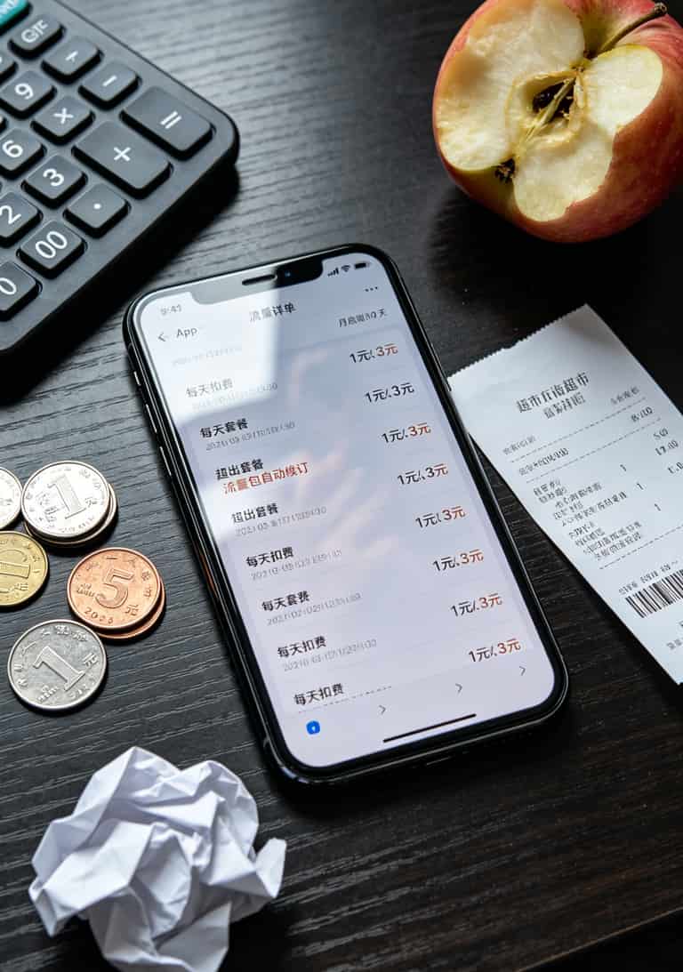 日租卡流量使用明细手机截图