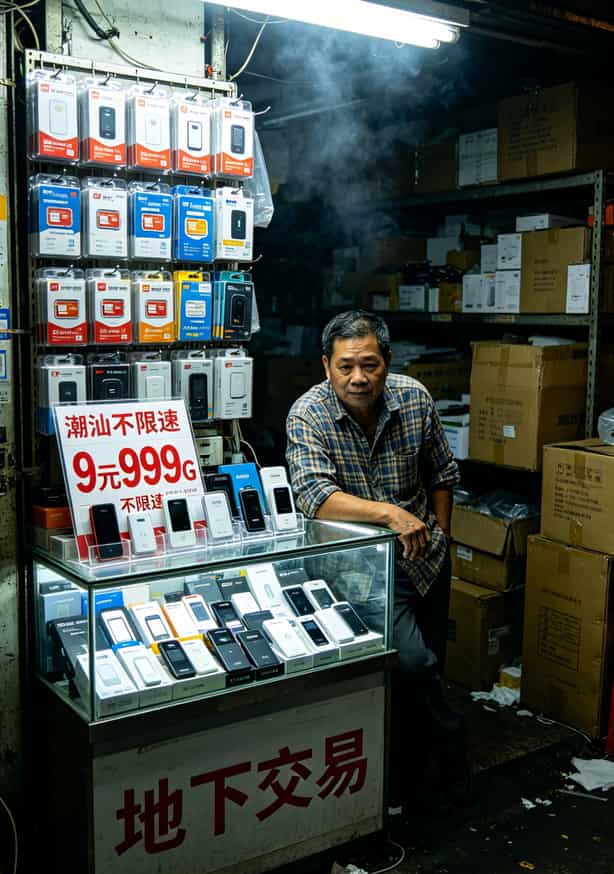 跑外卖的小哥在路上看手机接单