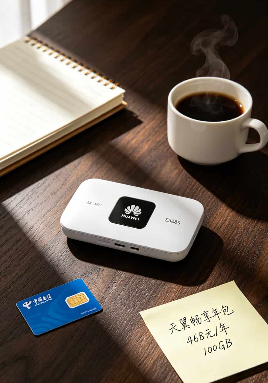 华为随身WiFi插电信那种卡流量多?两年换了四张卡,这些大实话没人告诉你 华为随身WiFi搭配电信流量卡套餐对比图