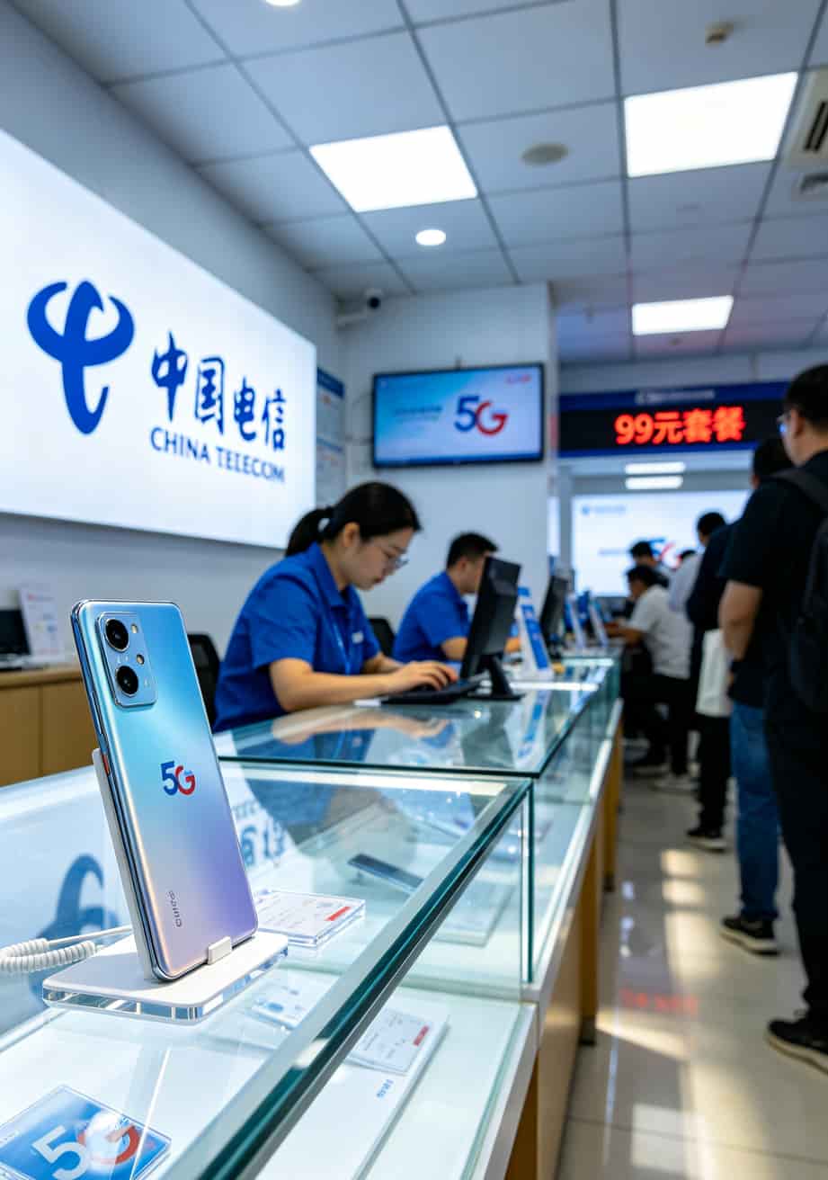 19元100G流量卡电信套餐,我劝你看完这篇再掏钱 电信营业厅线下办理柜台