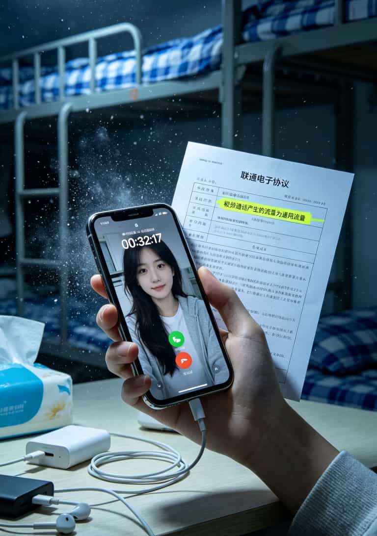 定向流量陷阱示意图（微信走通用场景）