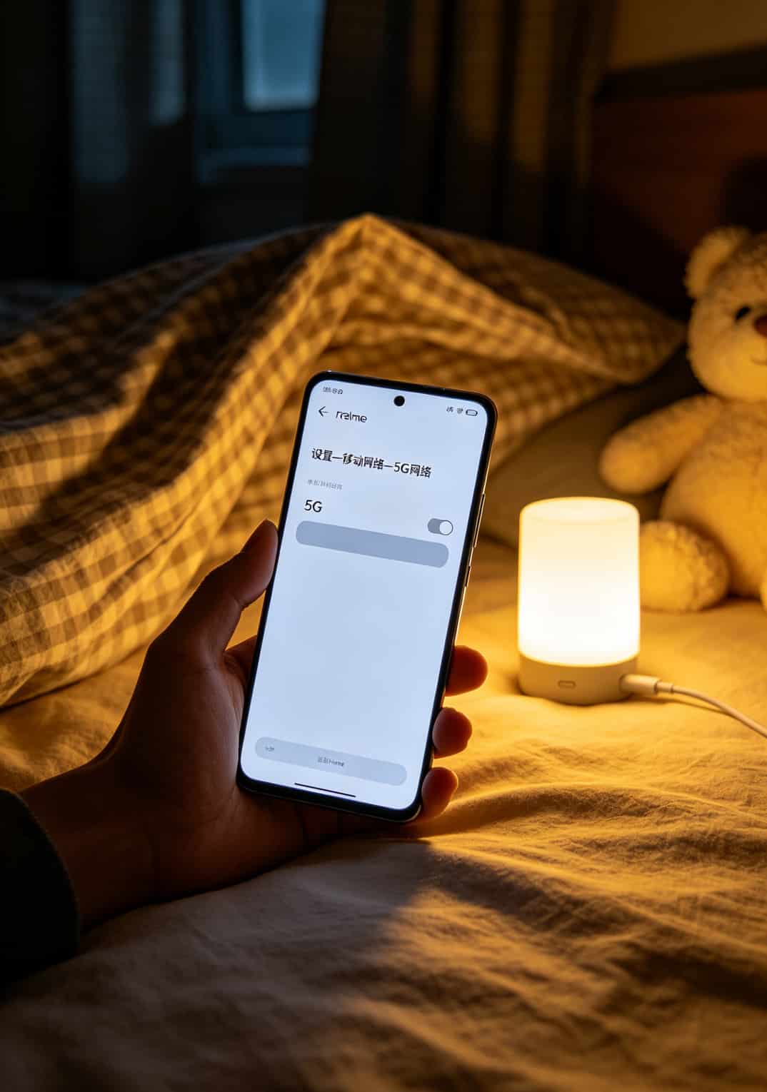手机设置里关闭5G开关的操作界面截图