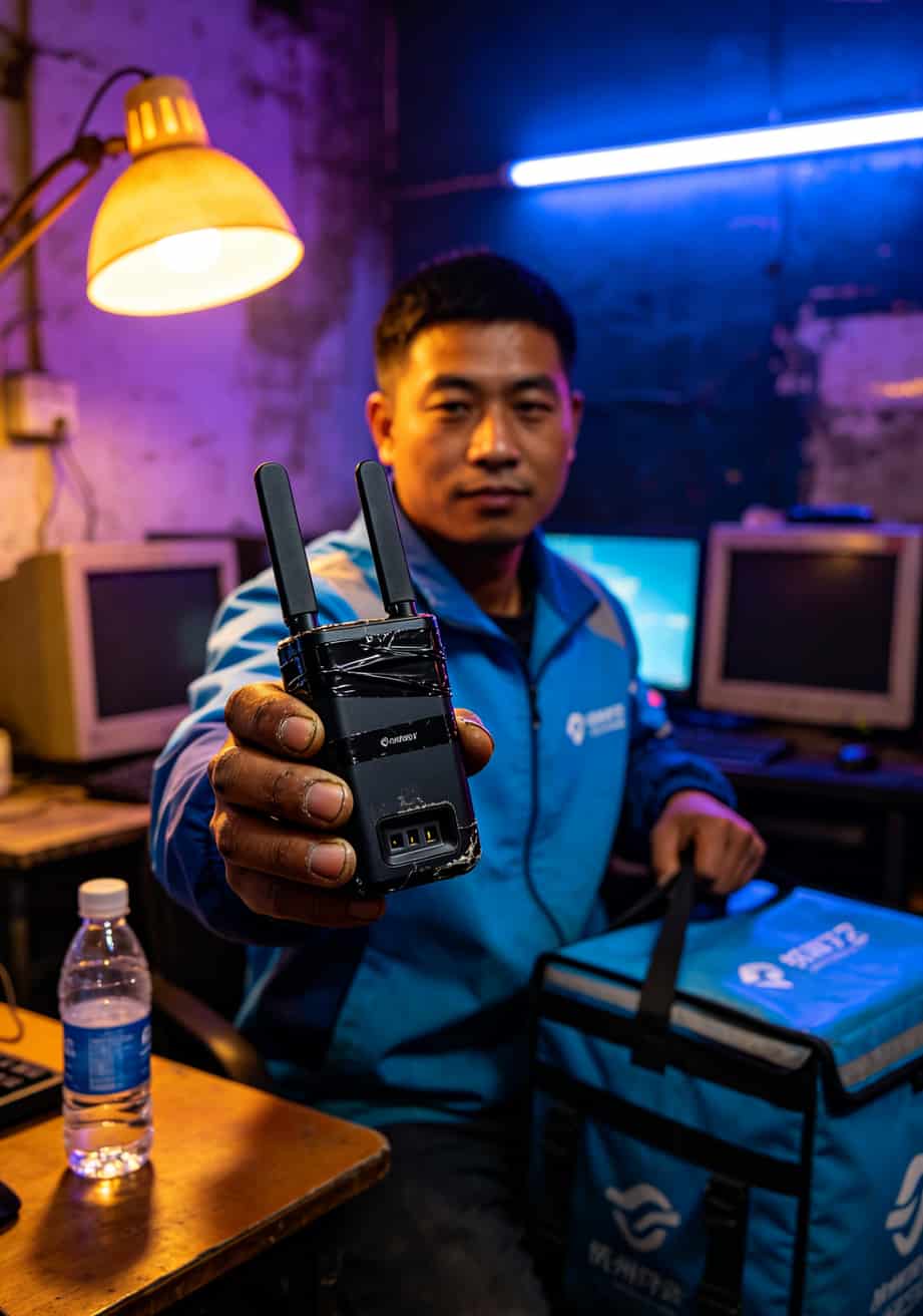 被三张流量卡坑了半年,我才搞明白:华正易尚随身WiFi配39块流量卡到底香不香? 随身WiFi拆机后内部没有SIM卡槽的实拍