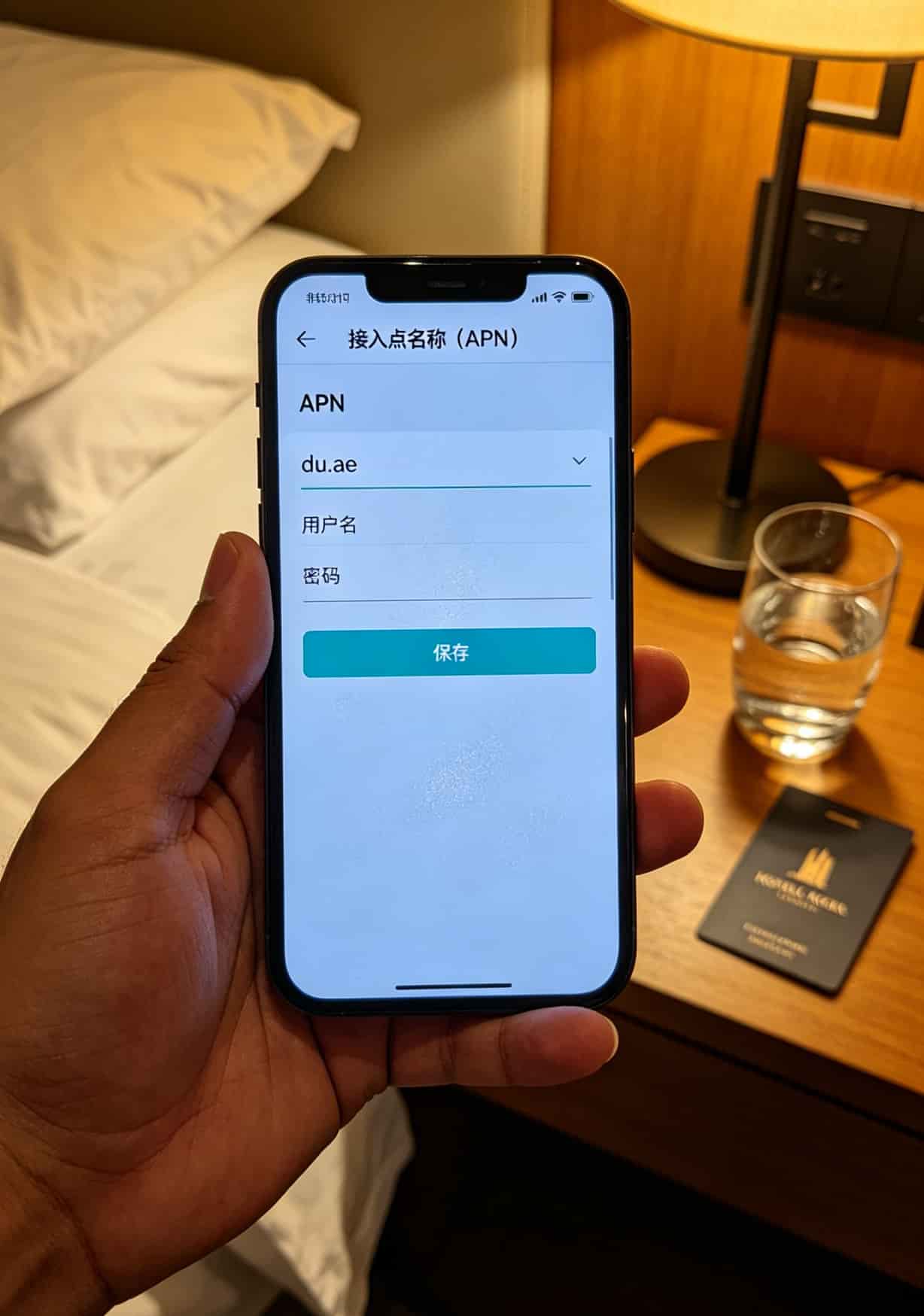 在迪拜混了三年,我劝你别在机场买“迪拜流量卡”(附本地人省钱野路子) 手机设置APN修改界面截图