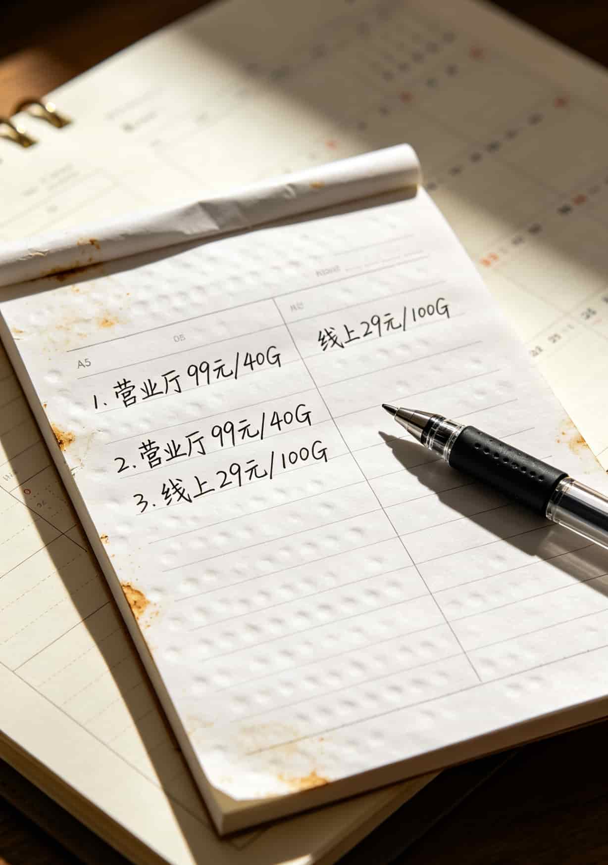 华为随身WiFi配“10位数流量卡”,出差三年我省下两千块(附避坑指南) 线上购买流量卡与营业厅资费对比表
