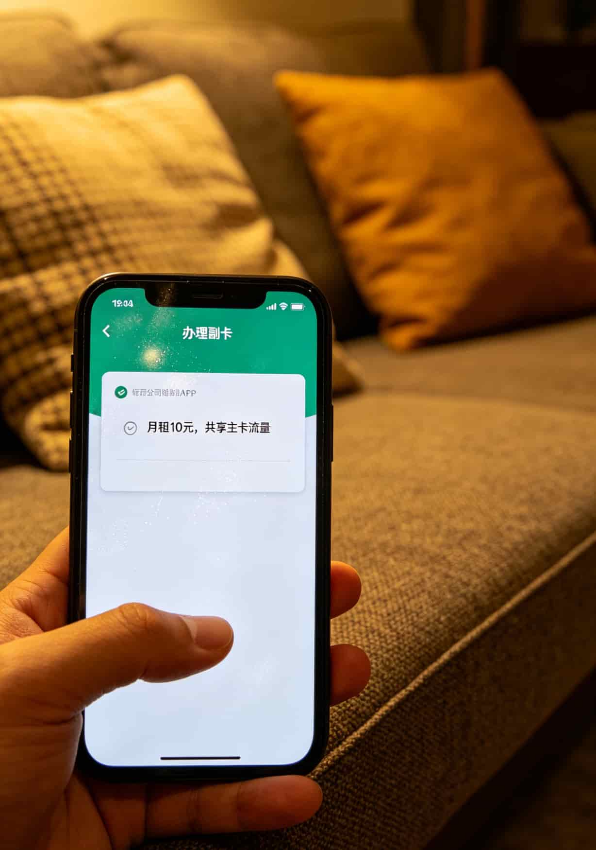 华为随身WiFi配“10位数流量卡”,出差三年我省下两千块(附避坑指南) 运营商副卡办理页面截图