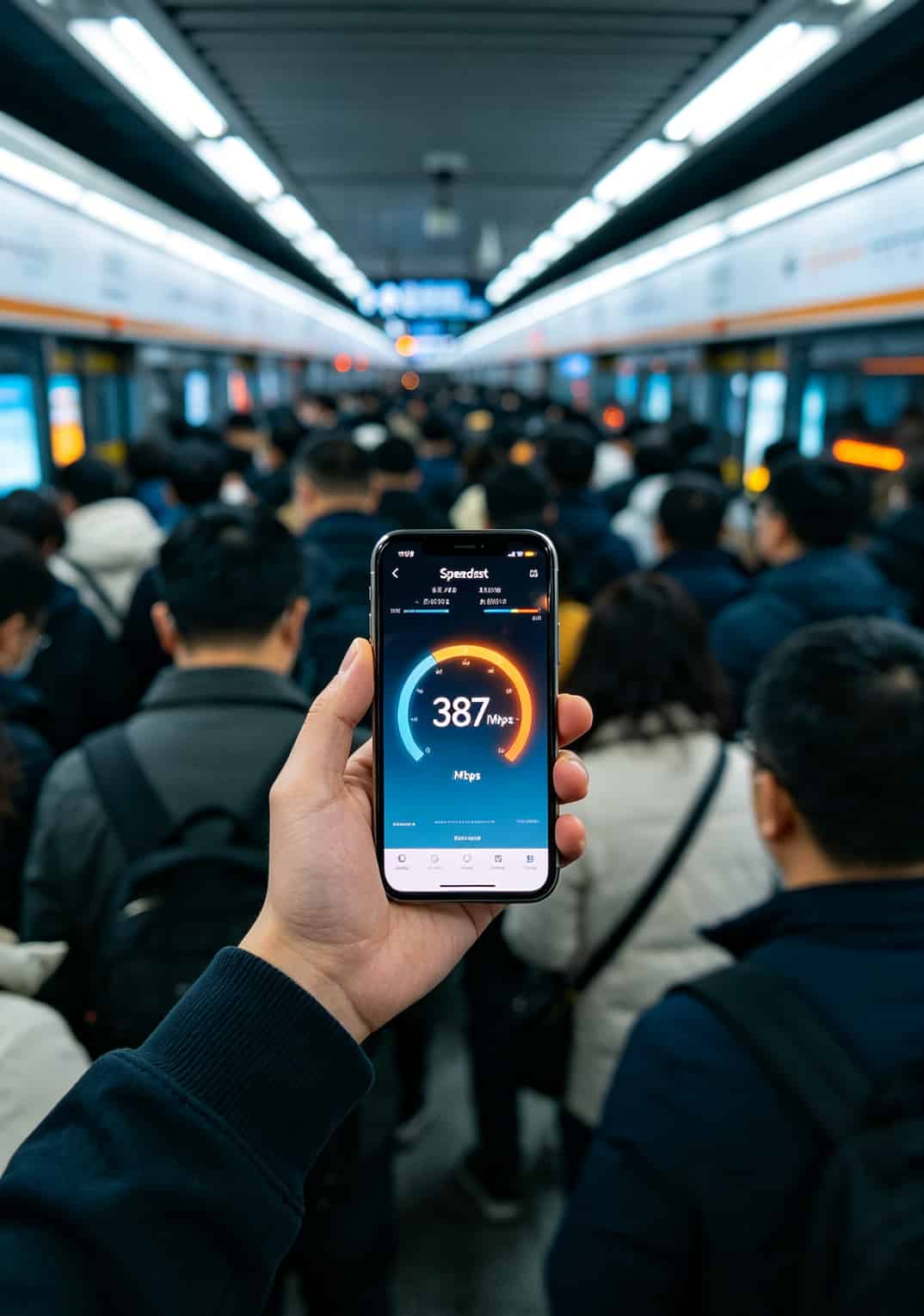 北京国贸地铁站高峰期人流量实拍