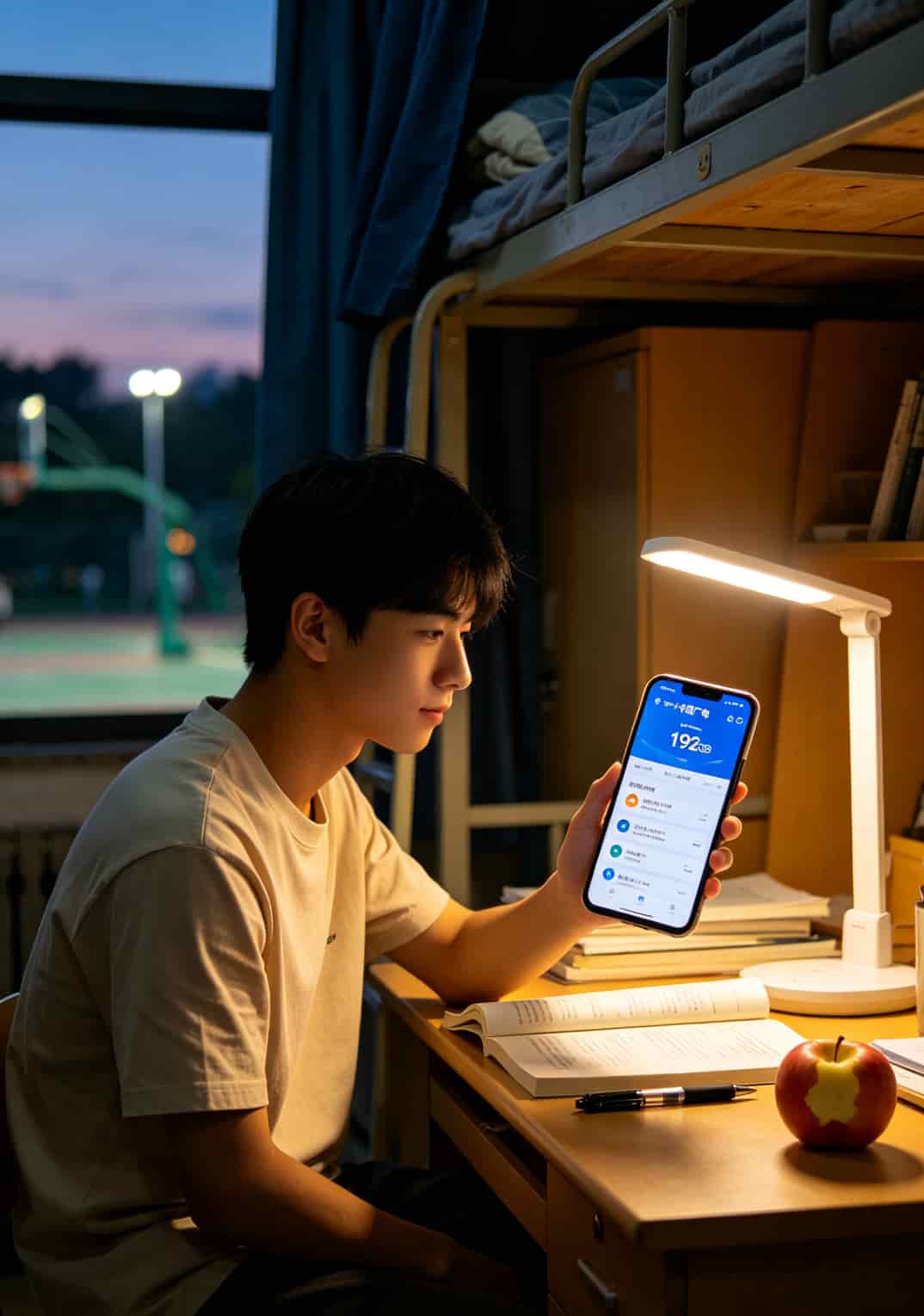 手机短信截图中合约条款用小字标注